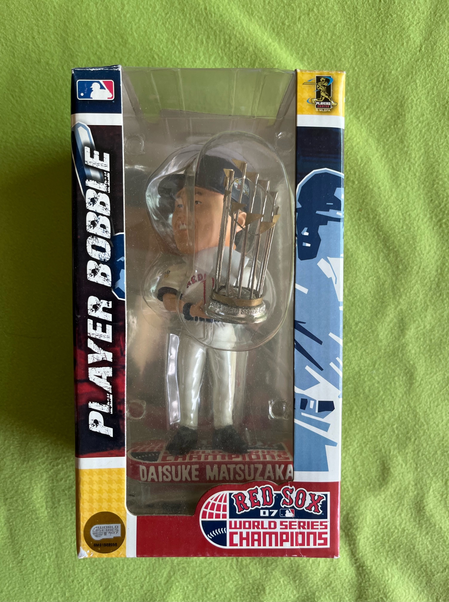 松坂大輔選手18 BOSTON REDSOX 2007 ワールドシリーズ チャンピオン