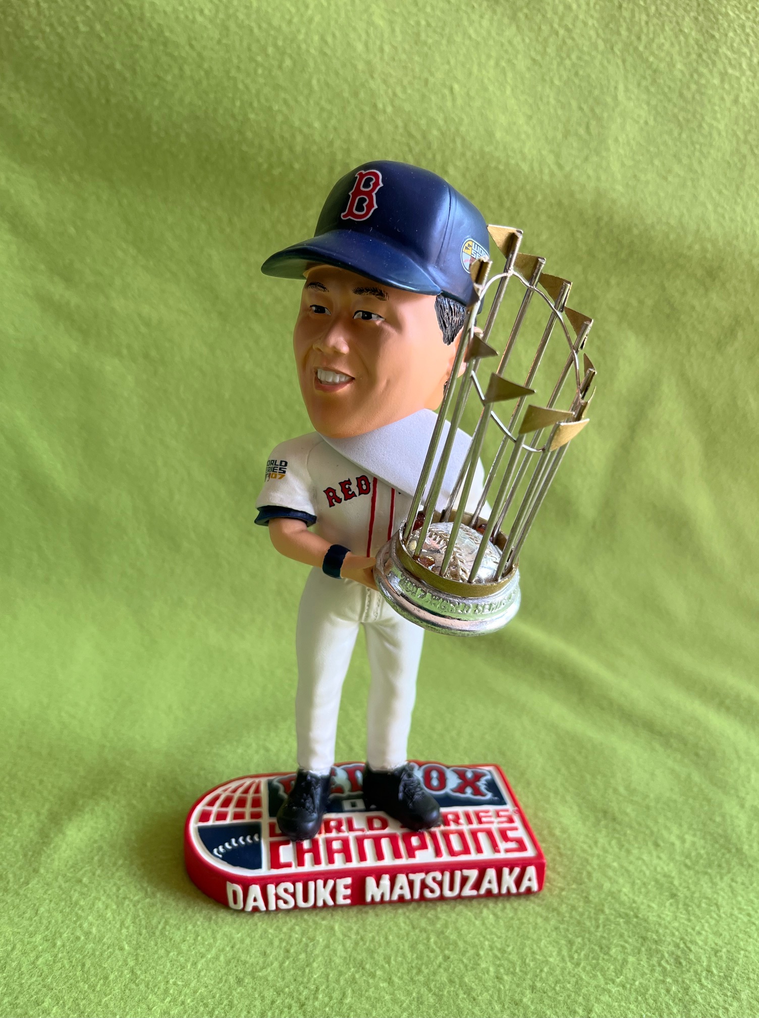 松坂大輔選手18 BOSTON REDSOX 2007 ワールドシリーズ チャンピオン