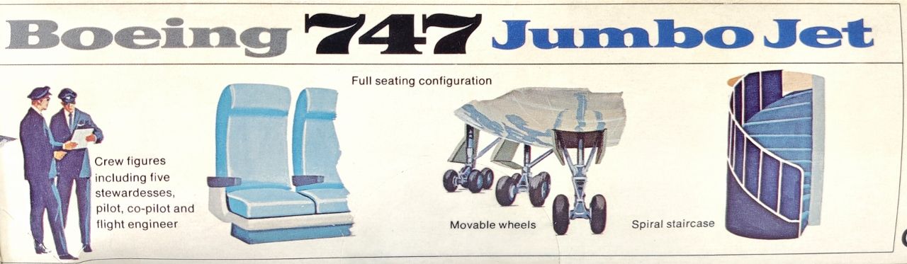 Revell SAS Boeing 747 Jumbo Jet, 1/144 Scale - Spotlight Hobbies