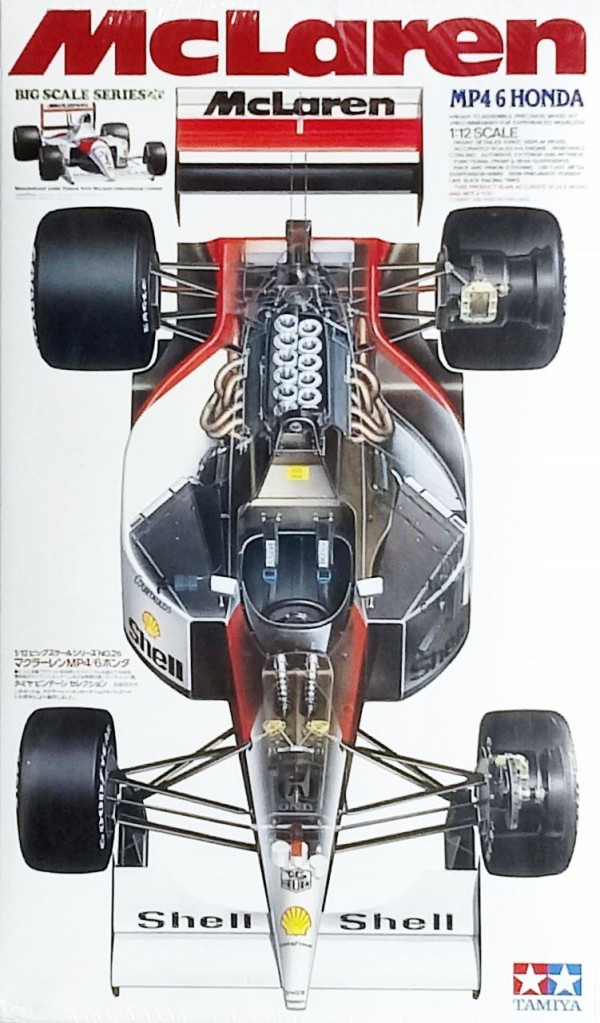 Tamiya McLaren MP4/6 Honda 1991 F1 Grand Prix - 1/12 Scale