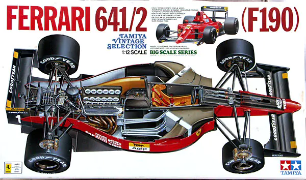 Tamiya Ferrari 641/2 (F190) Formula 1 - 1/12 Scale - Spotlight Hobbies