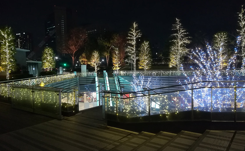 7万球のイルミネーション！ 御茶ノ水ソラシティ「Solacity Winter