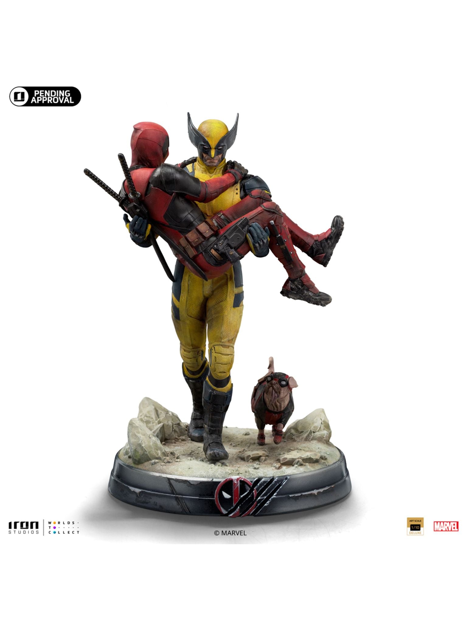 Deadpool and Wolverine Deluxe Art Scale 1/10 - Spec Fiction Shop