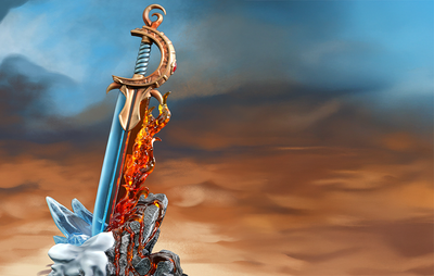 Magic: The Gathering - Sword of Fire & Ice Statue - Spec Fiction Shop