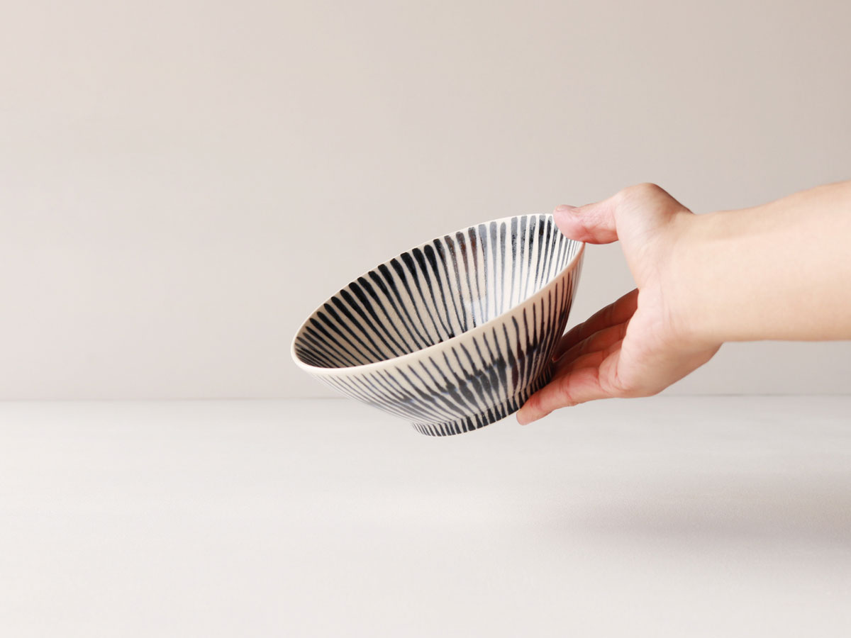 手書染付 平小鉢 有田焼