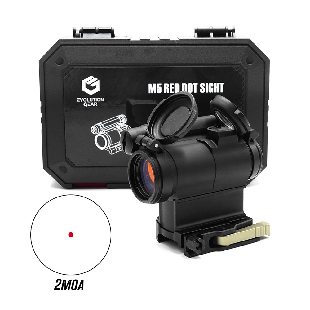 Evolution Gear comp M5 1X22mm 2MOA Reflex Red Dot Sight With LRP