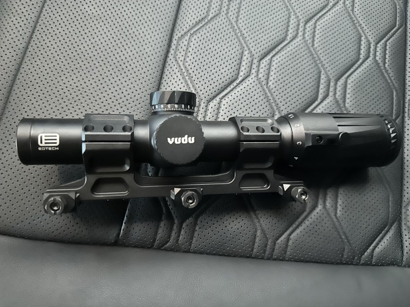 Evolution Gear EOTECH VUDU 1-6X24mm FFP LPVO スコープ SR1 赤十字