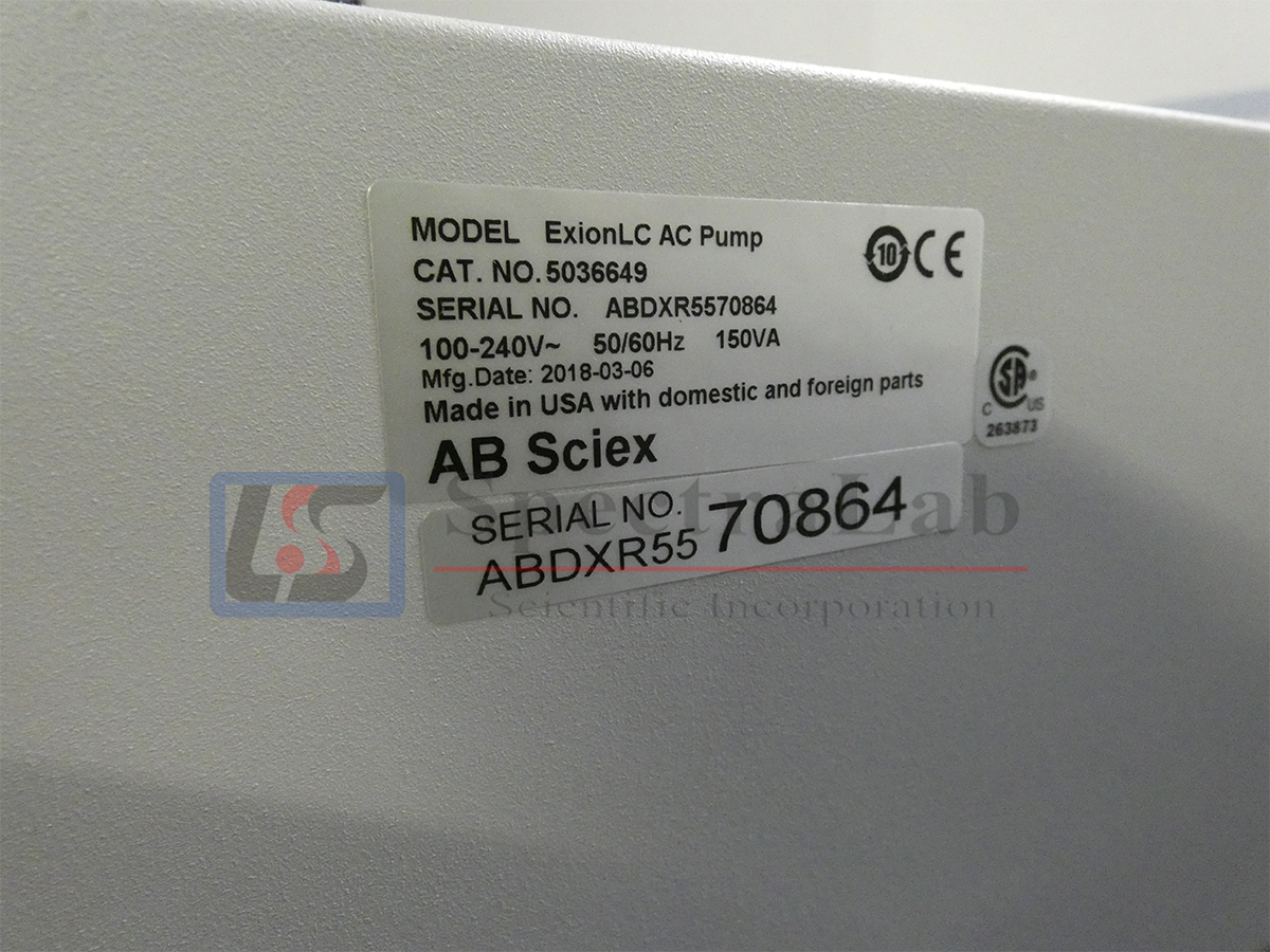 AB SCIEX Triple Quad 3500 with Exion Front-end UHPLC – Spectralab