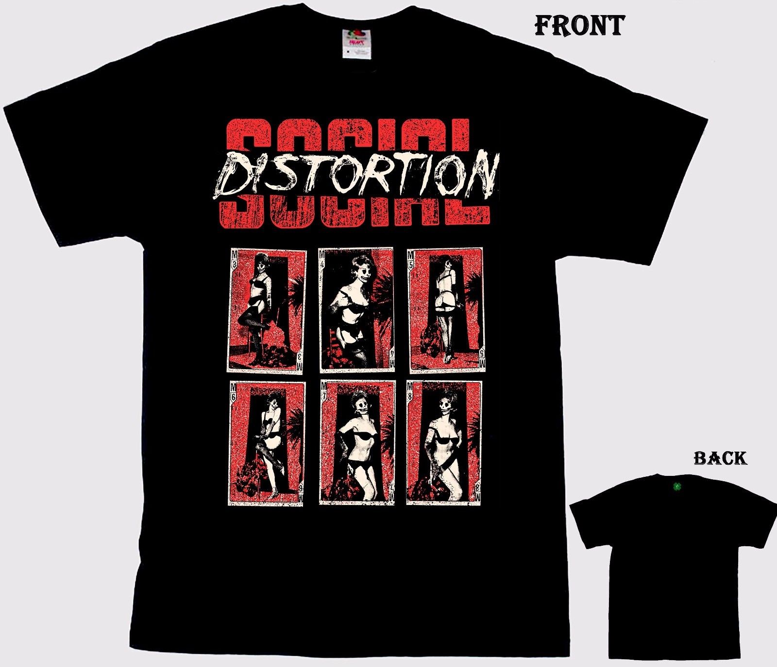 Social Distortion - American Punk Rock Band T-Shirt - SquadTee.com