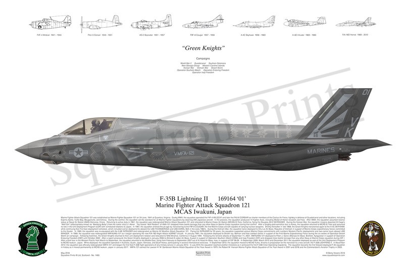F-35B Lightning II - Print | Squadron Prints