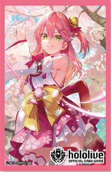 α1 ホロライブ 桜&鳥居&35P さくらみこ スリーブ&プレイマット α1
