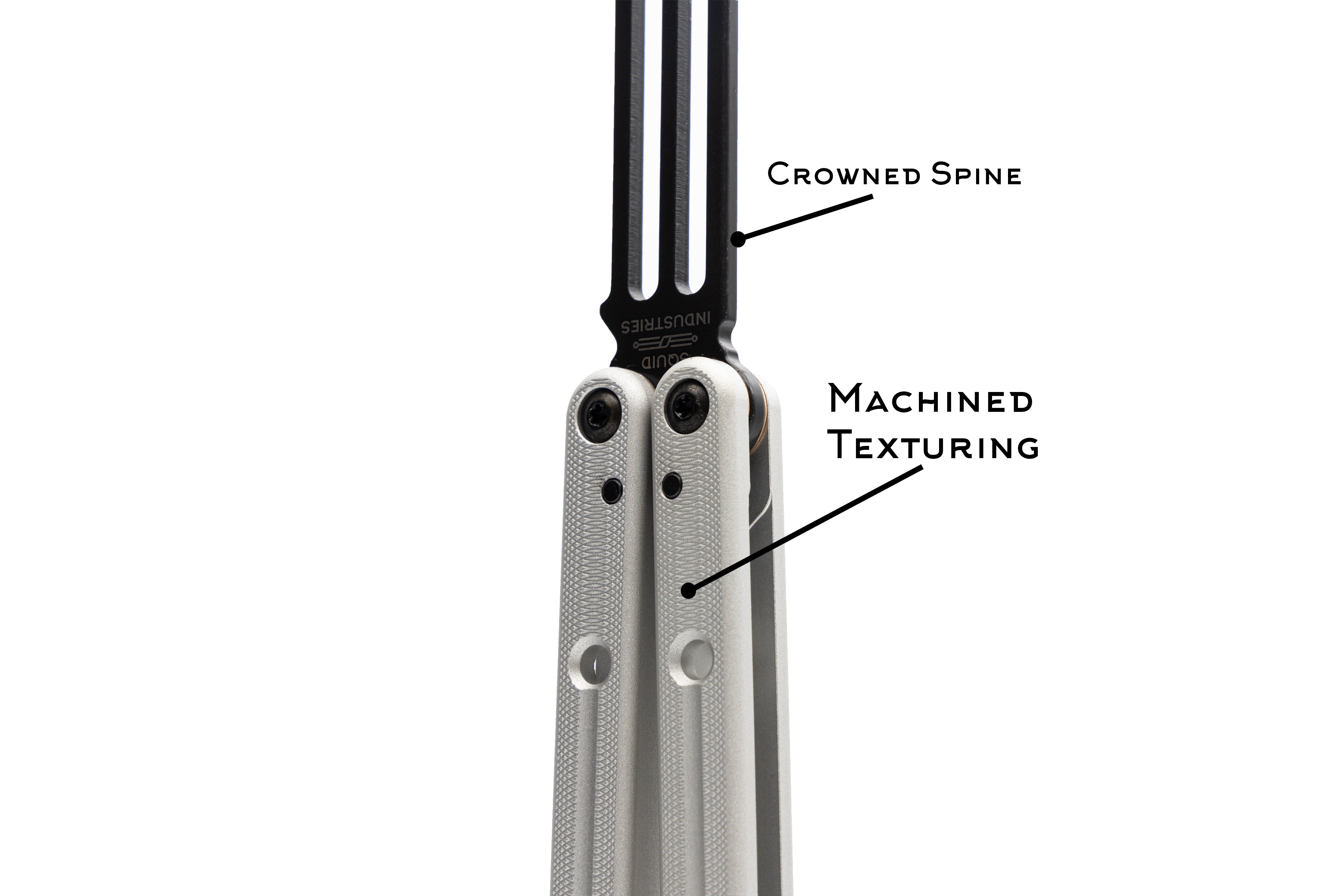 Inked Squidtrainer V4 Balisong Butterfly Knife Trainer | Squid