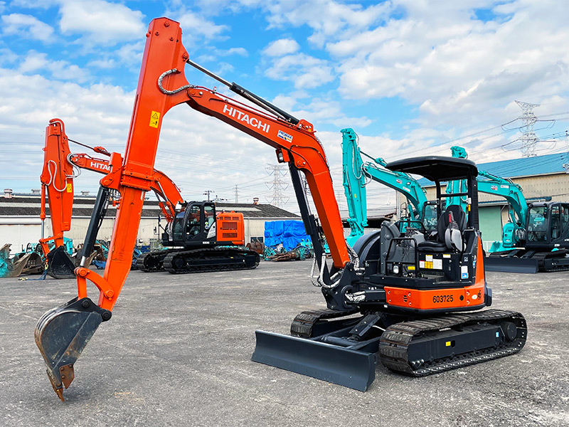 バックホースライドアーム仕様（ZX50U-5B） | エスアールエス株式会社