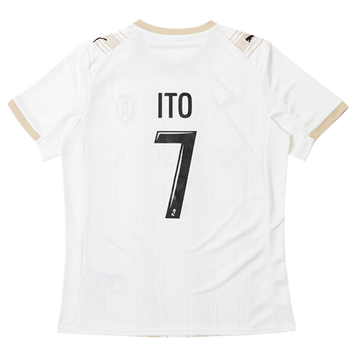 25-26 スタッド・ランス AWAY ユニフォーム #7 伊東 純也／サッカー