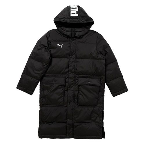 TEAMLIGA ロングダウンコート JR／サッカーショップKAMO