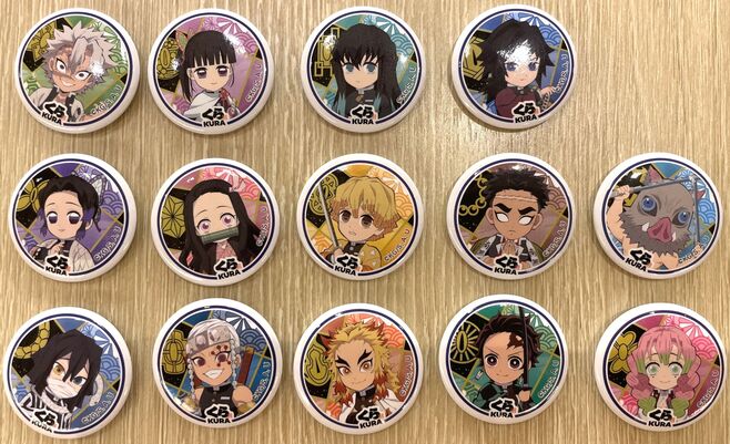 くら寿司×鬼滅の刃「ビッくらポン!」景品は箸置き・ラバーアクセサリー