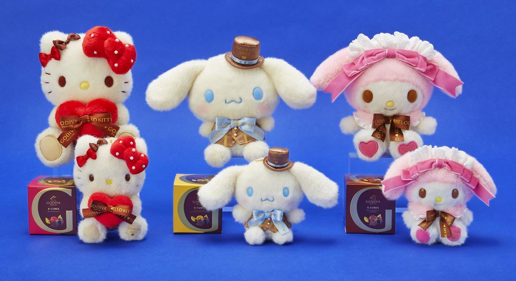 ゴディバ×サンリオ2023コラボギフト発売、ハローキティ・マイメロディ