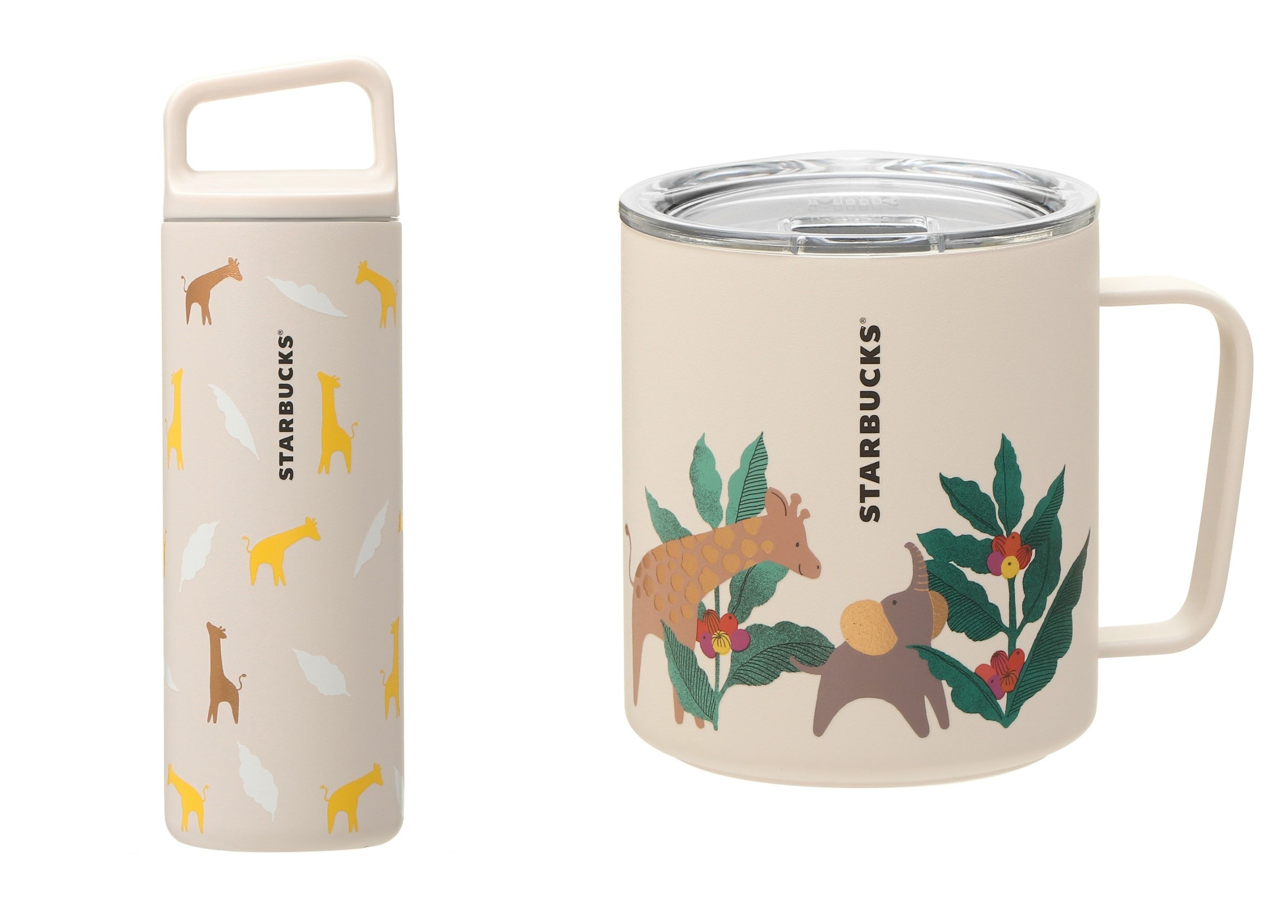 スタバ サバンナをイメージしたボトルやマグカップ、海外商品を