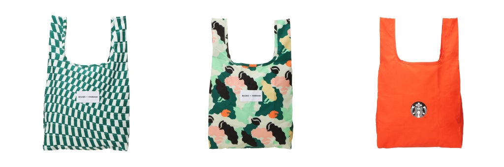 スタバ×BEAMS 保冷バッグ・ボトルホルダー・ポーチなど7品発売