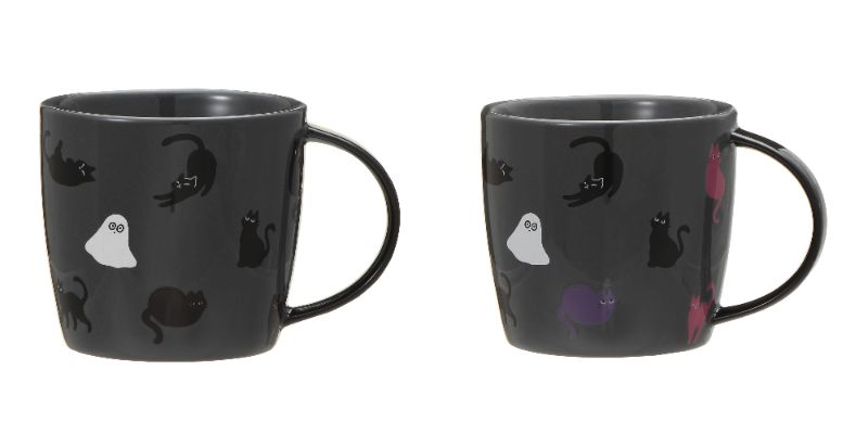 スタバ“ハロウィン2023”グッズ販売スタート、黒猫やゴーストを描いた