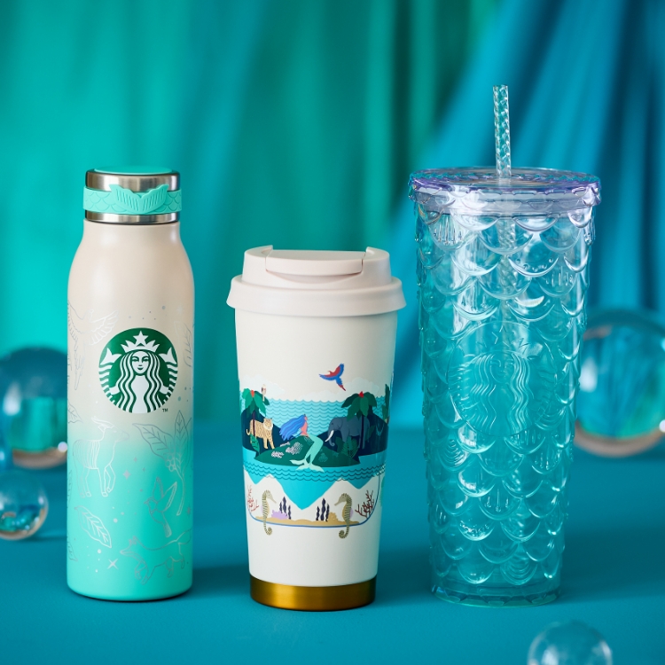 スタバの新作グッズ、うさぎの宇宙飛行士に扮した「ベアリスタ」の