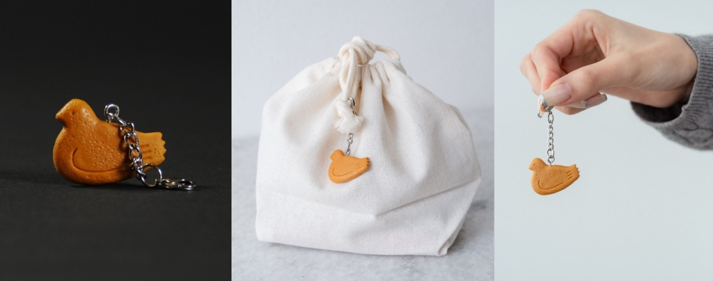 3月6日『鳩サブローの日』、「鳩サブレー」キーホルダー2種を