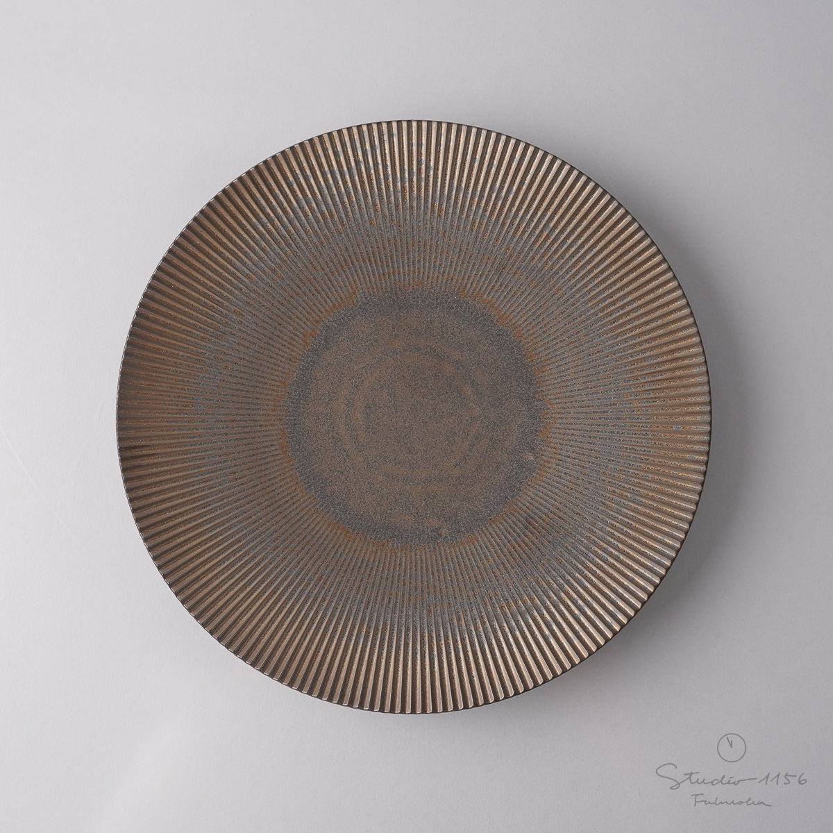 有田焼 金結晶 鎬丸皿 プレート 24cm [強化磁器] 李荘窯の通販