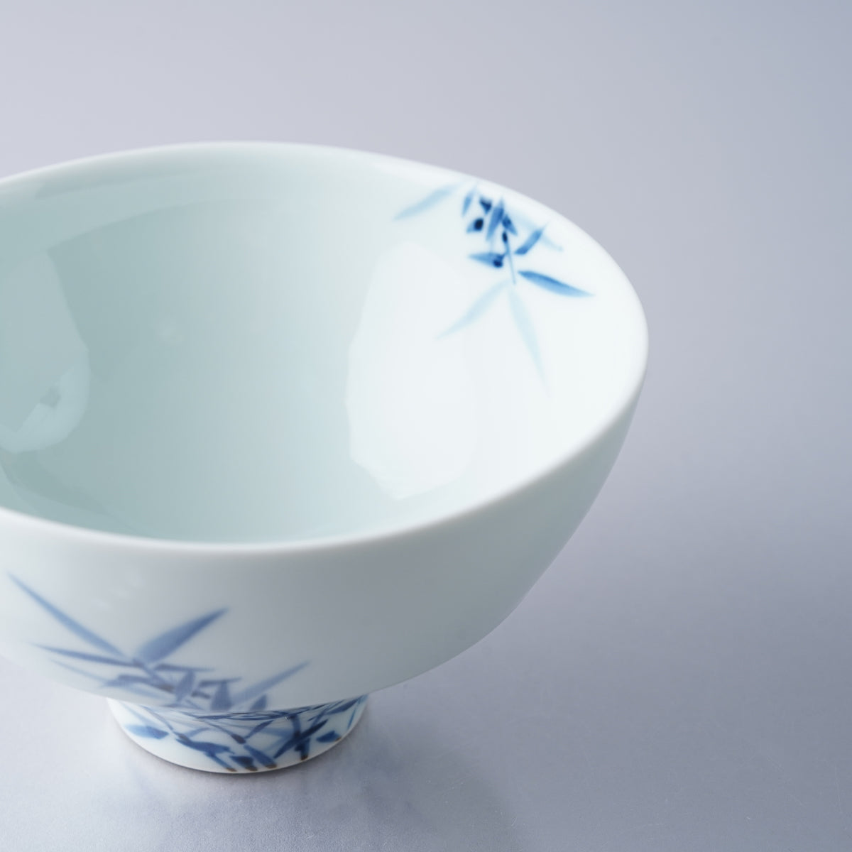 有田焼 染付竹雀紋 ご飯茶碗(大/小) 夫婦茶碗 李荘窯 - Studio1156