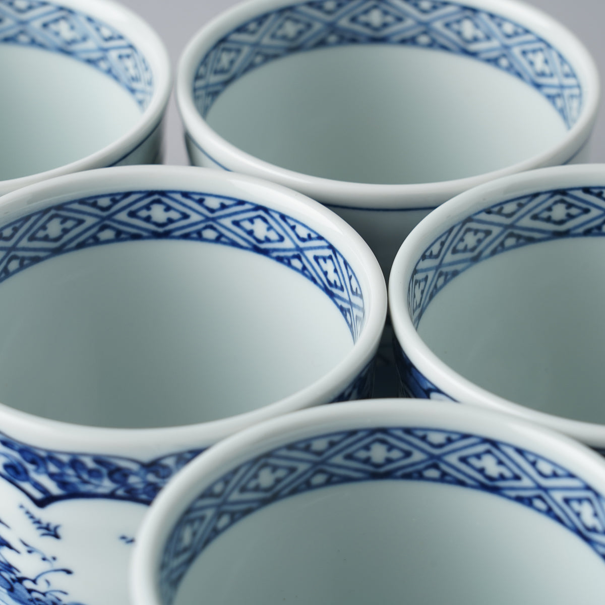 波佐見焼 染付 手彫そば猪口 190ml 高山陶器の通販｜Studio1156