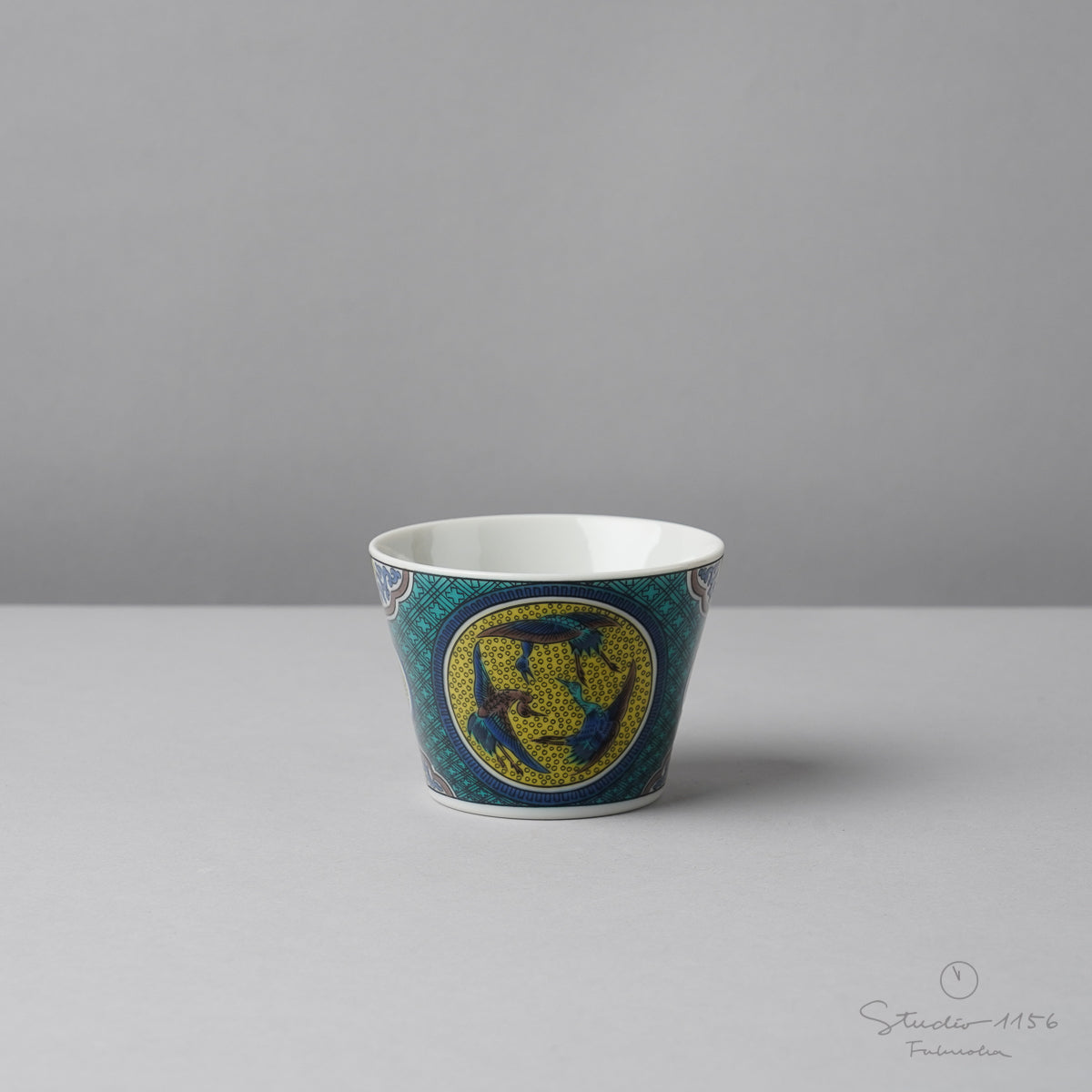 九谷焼 十趣杯 ぐい呑みカップ 150ml 青郊窯の通販｜Studio1156