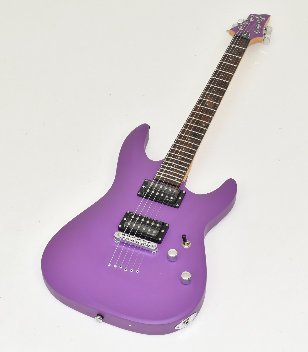 Schecter C-6 Deluxe Guitar Satin Purple B-Stock 1008 | eBay