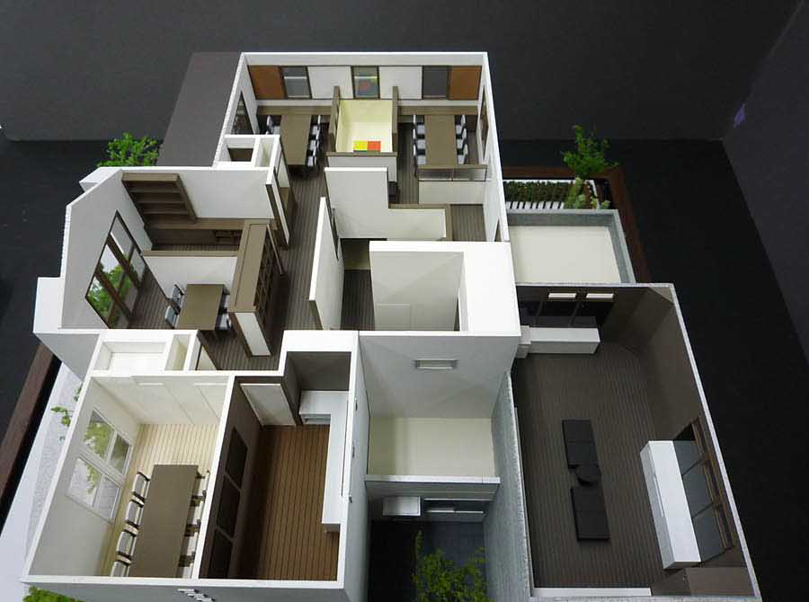 建築模型77（住宅模型）