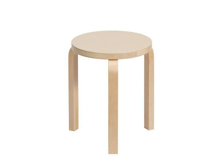 Artek Alvar Aalto stool 60 Natural birch — Studio Pazo