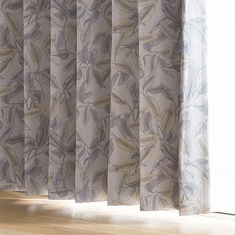 Garden in PARIS ガーデンインパリス 厚地カーテン【AH5004】フォイユ