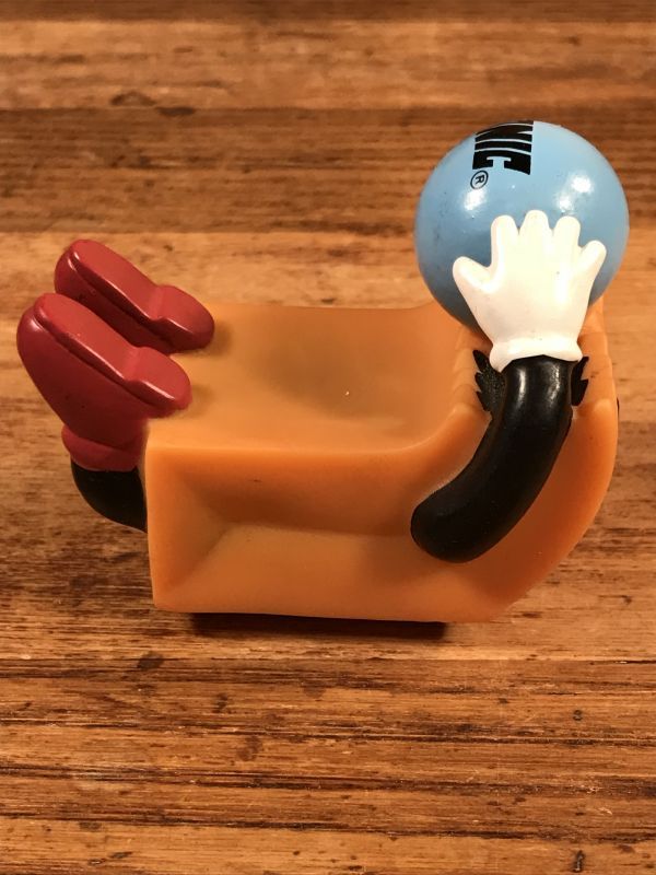 Sonic Drive-In Brown Bag Bowlers “Blue Ball On Head” Meal Toy