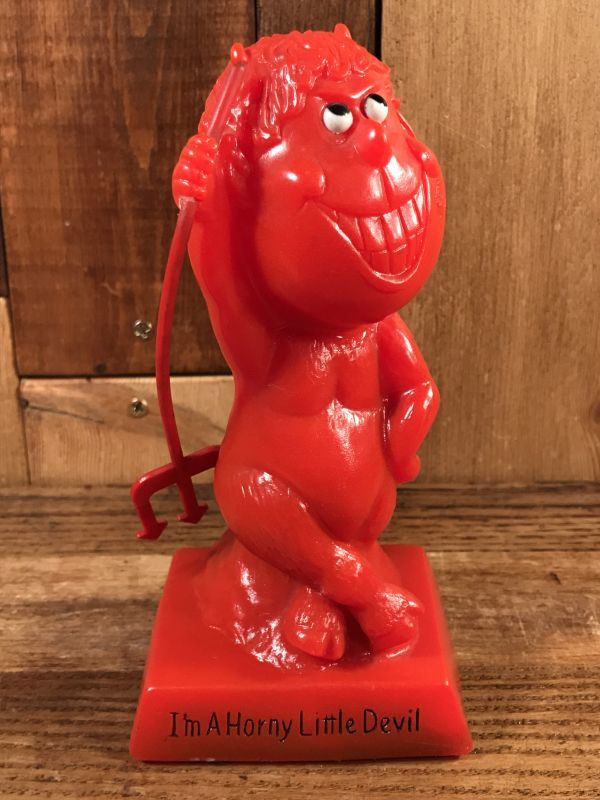 Red Devil “I'm A Horny Little Devil” Message Doll レッドデビル