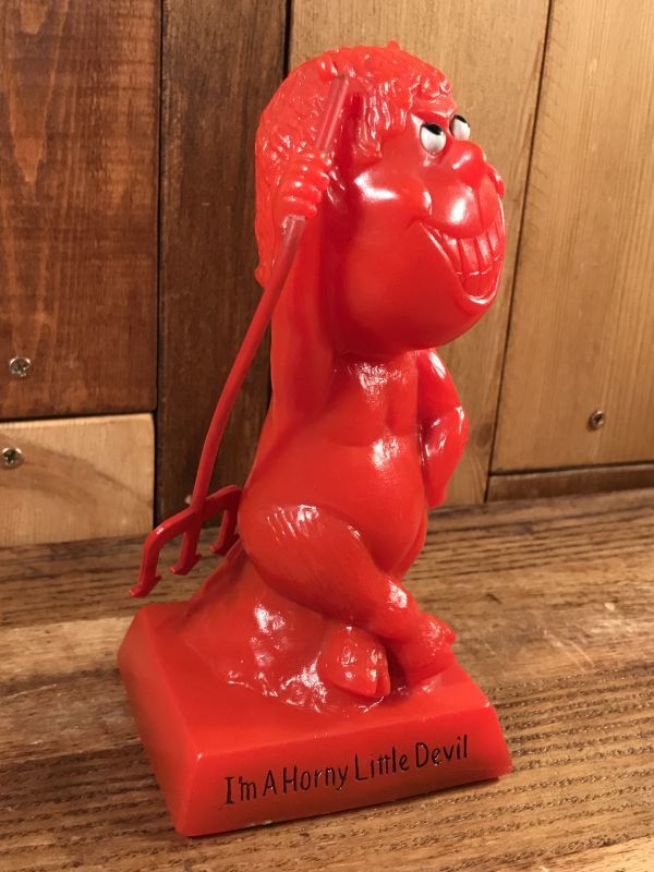 Red Devil “I'm A Horny Little Devil” Message Doll レッドデビル