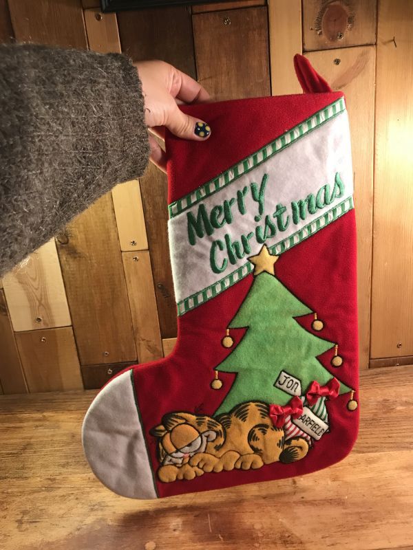 Dakin Garfield “Merry Christmas” Christmas Stocking ガーフィールド