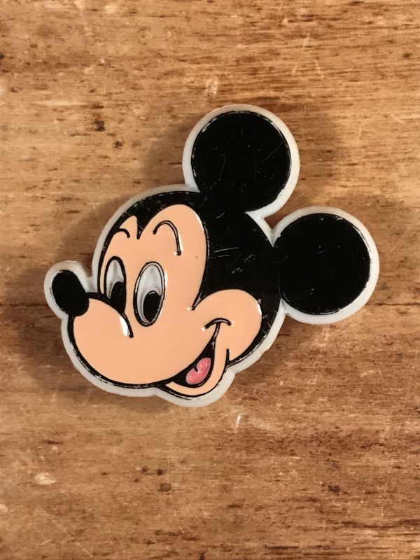 Monogram Disney Mickey Mouse Plastic Pinback ミッキーマウス
