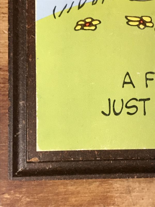 Hallmark Peanuts Snoopy “A Friend” Wall Plaque スヌーピー