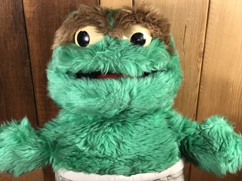 Playskool Sesame Street Oscar the Grouch Plush Doll オスカー