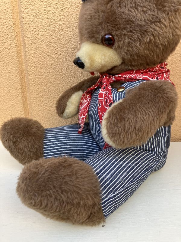 Union Pacific Hickory Denim Teddy Bear テディベア ビンテージ