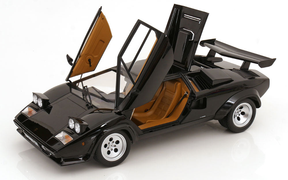 KK Scale 1985 Lamborghini Countach LP 5000S QV Black 1:12 – STM