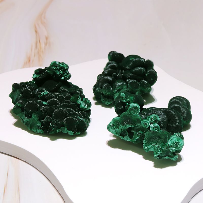 原石 ベルベットマラカイト 約29.9〜37.1g コンゴ産 魔除け 毒素