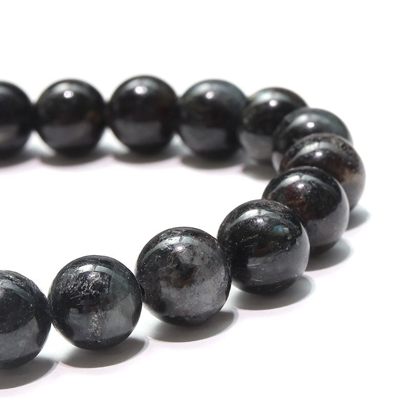 ブレス ヌーマイト＜グリーンランド産＞ 丸 約8mm 魔術師の石 生命力