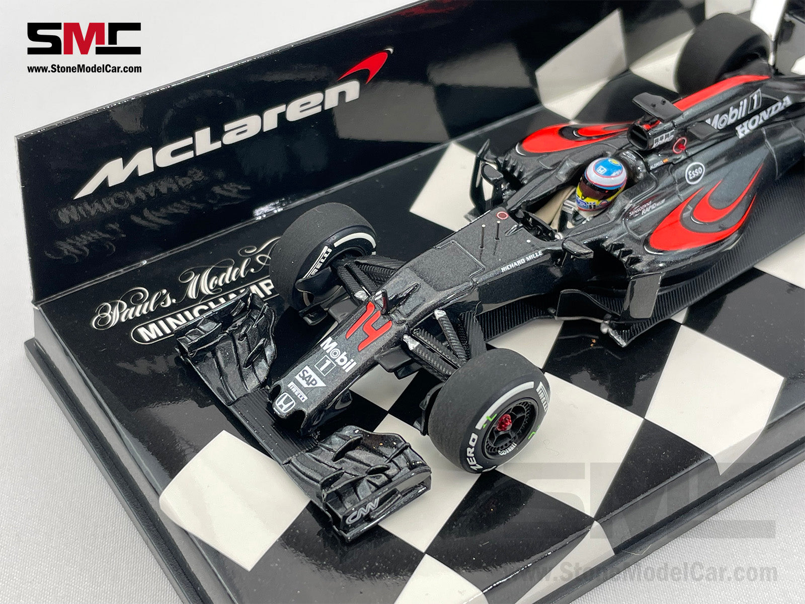 McLaren F1 MP4-31 #14 Fernando Alonso Chinese GP 2016 1:43