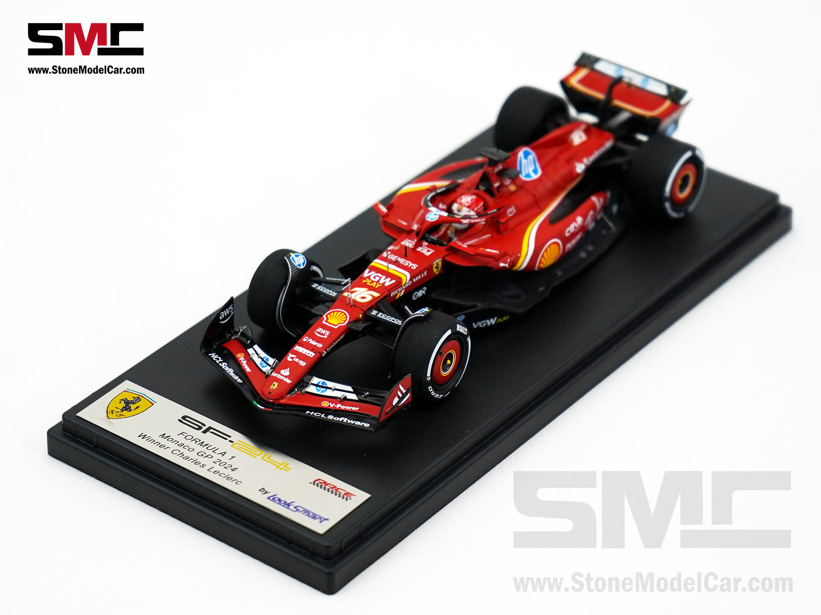 Ferrari F1 SF-24 #16 Charles Leclerc Winner Monaco GP 2024