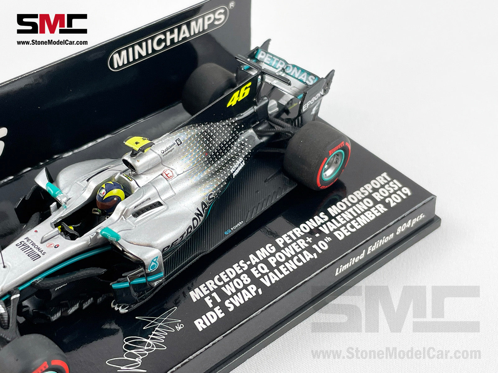 Mercedes F1 2017 W08 #46 Valentino Rossi 2019 Ride Swap Hamilton 1