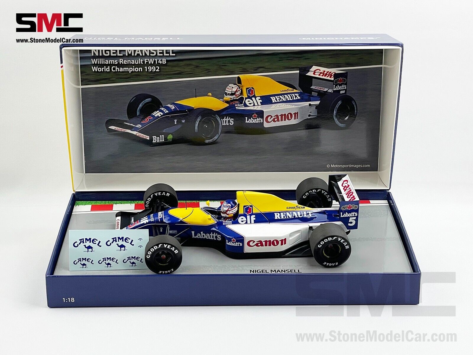 Williams Renault F1 FW14B #5 Nigel Mansell 1992 World Champion 1