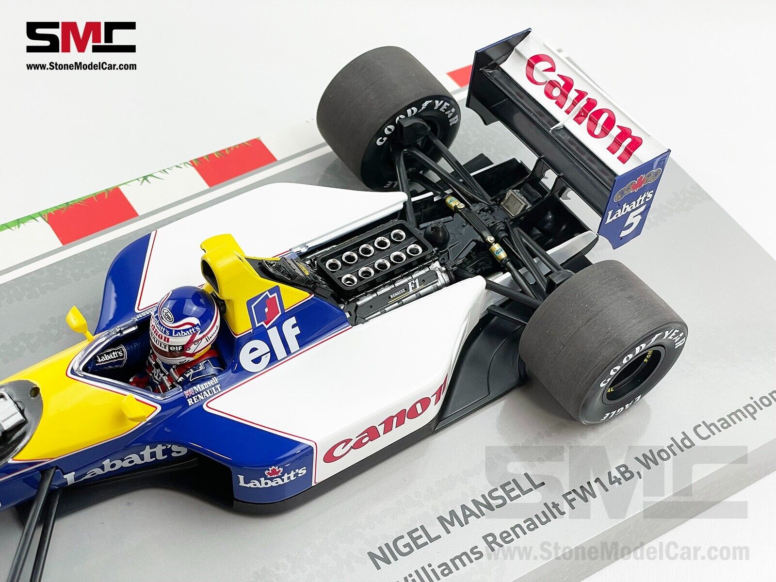 Williams Renault F1 FW14B #5 Nigel Mansell 1992 World Champion 1